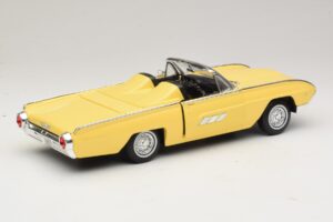 Ford Thunderbird Kabrioletas Geltonas Anson 1:18 30334-P1 Metalas - nuotrauka 3 iš 8