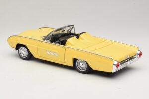 Ford Thunderbird Kabrioletas Geltonas Anson 1:18 30334-P1 Metalas - nuotrauka 7 iš 8
