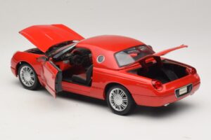 Ford Thunderbird Raudonas Maisto 1:18 31620 Metalas - nuotrauka 5 iš 8
