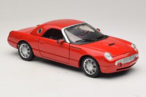 Ford Thunderbird Raudonas Maisto 1:18 31620 Metalas - nuotrauka 6 iš 8