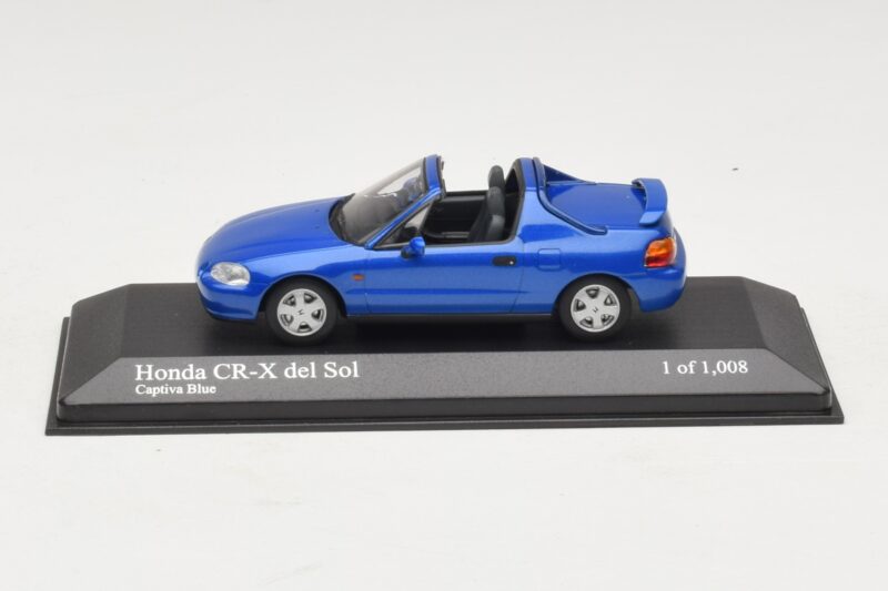 Honda CR-X del Sol EG2 Mėlyna Metalik Minichamps 1:43 400161931 Metalas