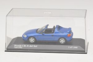 Honda CR-X del Sol EG2 Mėlyna Metalik Minichamps 1:43 400161931 Metalas - nuotrauka 4 iš 5