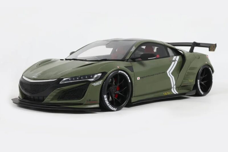 Honda NSX NC1 LB-Works Khaki Matte GT Spirit 1:18 Honda NSX NC1 LB-Works Khaki Matte GT Spirit 1:18 GT955 Derva