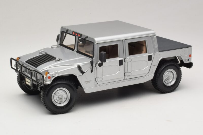 Hummer H1 Hardtop Sidabrinė Maisto 1:18 36857 Metalas