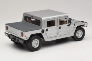 Hummer H1 Hardtop Sidabrinė Maisto 1:18 36857 Metalas - nuotrauka 3 iš 8