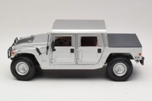 Hummer H1 Hardtop Sidabrinė Maisto 1:18 36857 Metalas - nuotrauka 4 iš 8