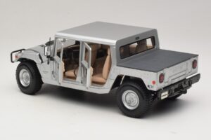 Hummer H1 Hardtop Sidabrinė Maisto 1:18 36857 Metalas - nuotrauka 5 iš 8