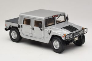 Hummer H1 Hardtop Sidabrinė Maisto 1:18 36857 Metalas - nuotrauka 6 iš 8