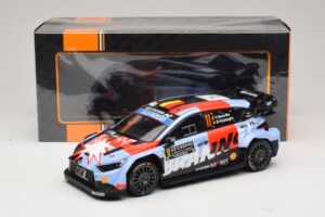 Hyundai i20 N Rally1 #11 T. Neuville / M. Wydaeghe Rally Monte Carlo 2026 IXO 1:18 18RMC270B Metalas - nuotrauka 6 iš 6