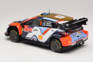 Hyundai i20 N Rally1 #8 O. Tanak / M. Jarveoja Rally Portugal 2025 IXO 1:18 18RMC251A Metalas - nuotrauka 5 iš 6