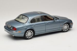 Jaguar S-Type X200 Mėlynas Maisto 1:18 31865 Metalas - nuotrauka 3 iš 8