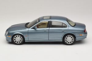Jaguar S-Type X200 Mėlynas Maisto 1:18 31865 Metalas - nuotrauka 4 iš 8