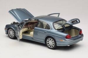 Jaguar S-Type X200 Mėlynas Maisto 1:18 31865 Metalas - nuotrauka 5 iš 8