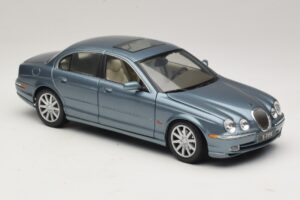 Jaguar S-Type X200 Mėlynas Maisto 1:18 31865 Metalas - nuotrauka 6 iš 8