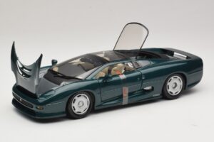 Jaguar XJ220 Žalia Metalik Maisto 1:18 31807 Metalas - nuotrauka 2 iš 8