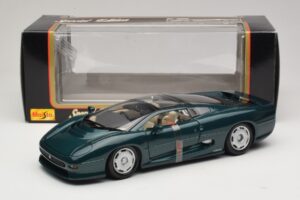 Jaguar XJ220 Žalia Metalik Maisto 1:18 31807 Metalas - nuotrauka 8 iš 8