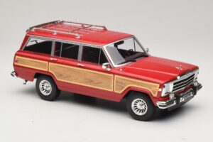 Jeep Grand Wagoneer Raudonas KK-Scale 1:18 KKDC181112 Metalas - nuotrauka 4 iš 6