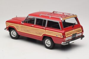 Jeep Grand Wagoneer Raudonas KK-Scale 1:18 KKDC181112 Metalas - nuotrauka 5 iš 6