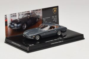 Lamborghini 400 GT 2+2 Pilkas Minichamps 1:43 436103310 Metalas - nuotrauka 2 iš 5