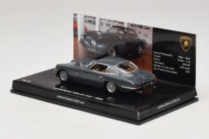 Lamborghini 400 GT 2+2 Pilkas Minichamps 1:43 436103310 Metalas - nuotrauka 3 iš 5