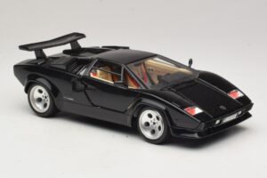 Lamborghini Countach 5000 Quattrovalvole Juodas Bburago 1:18 3337 Metalas - nuotrauka 6 iš 8
