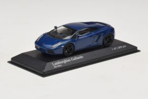 Lamborghini Gallardo Blue Metallic Minichamps 1:43 400103505 Metalas - nuotrauka 2 iš 5