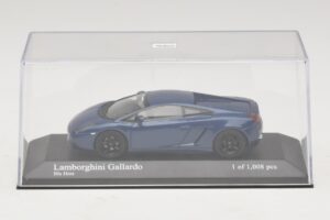 Lamborghini Gallardo Blue Metallic Minichamps 1:43 400103505 Metalas - nuotrauka 4 iš 5
