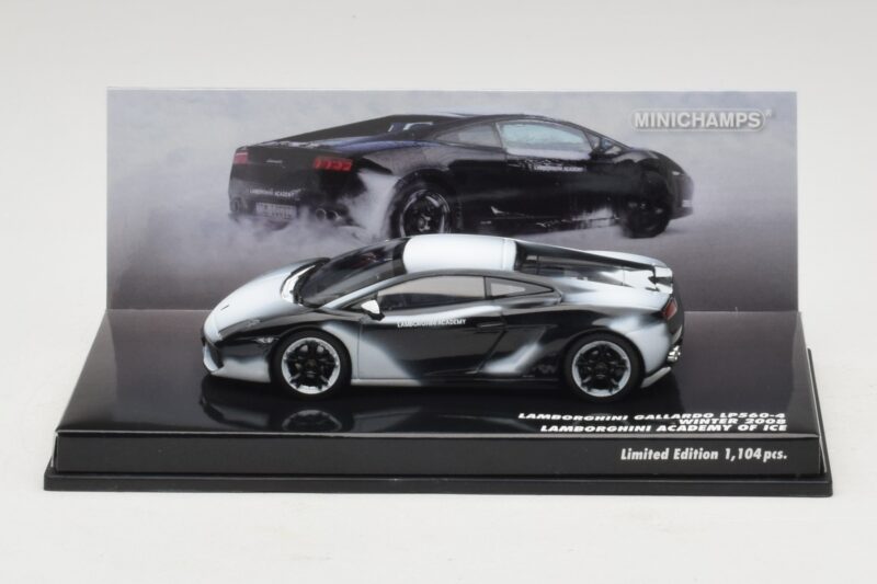 Lamborghini Gallardo LP560-4 Academy of Ice Juodas Minichamps 1:43 Lamborghini Gallardo LP560-4 Academy of Ice Juodas Minichamps 1:43 436103800 Metalas