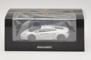 Lamborghini Gallardo LP560-4 Academy Baltas Minichamps 1:43 436103801 Metalas - nuotrauka 5 iš 5