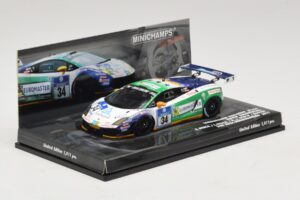 Lamborghini Gallardo LP600 GT3 #34 Reiter Engineering H-J. Stuck 24 Hours of Nurburgring 2011 Minichamps 1:43 437111284 Metal - nuotrauka 2 iš 5