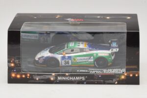 Lamborghini Gallardo LP600 GT3 #34 Reiter Engineering H-J. Stuck 24 Hours of Nurburgring 2011 Minichamps 1:43 437111284 Metal - nuotrauka 5 iš 5