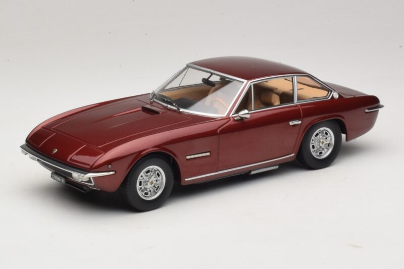 Lamborghini Islero S Raudona Metalik KK-Scale 1:18 KKDC181582 Metalas