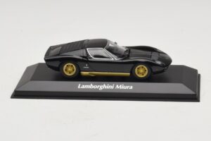 Lamborghini Miura P400 Juodas Maxichamps 1:43 940103000 Metalas