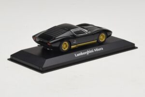 Lamborghini Miura P400 Juodas Maxichamps 1:43 940103000 Metalas - nuotrauka 2 iš 5