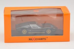 Lamborghini Miura P400 Juodas Maxichamps 1:43 940103000 Metalas - nuotrauka 5 iš 5