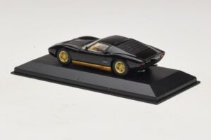 Lamborghini Miura P400 Juodas Minichamps 1:43 430103004 Metalas - nuotrauka 3 iš 5