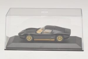 Lamborghini Miura P400 Juodas Minichamps 1:43 430103004 Metalas - nuotrauka 4 iš 5