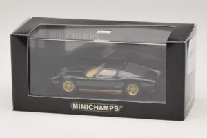 Lamborghini Miura P400 Juodas Minichamps 1:43 430103004 Metalas - nuotrauka 5 iš 5