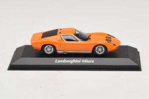 Lamborghini Miura P400 Oranžinis Maxichamps 1:43 940103001 Metalas