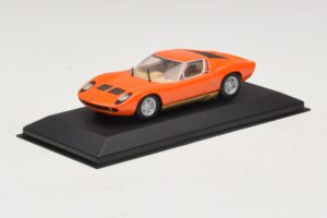 Lamborghini Miura P400 Oranžinė Minichamps 1:43 430103002 Metalas - nuotrauka 2 iš 5