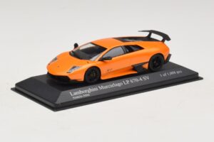 Lamborghini Murcielago LP670-4 SV Oranžinė Metalik Minichamps 1:43 400103942 Metalas - nuotrauka 2 iš 5