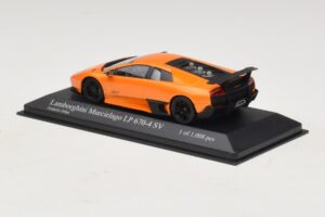 Lamborghini Murcielago LP670-4 SV Oranžinė Metalik Minichamps 1:43 400103942 Metalas - nuotrauka 3 iš 5