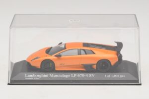Lamborghini Murcielago LP670-4 SV Oranžinė Metalik Minichamps 1:43 400103942 Metalas - nuotrauka 4 iš 5