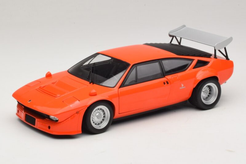 Lamborghini Urraco Rally Oranžinis Kyosho 1:18 08445P Metalas