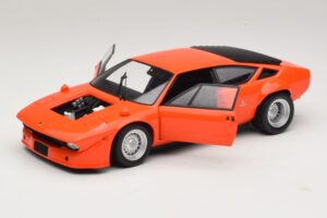Lamborghini Urraco Rally Oranžinis Kyosho 1:18 08445P Metalas - nuotrauka 2 iš 8