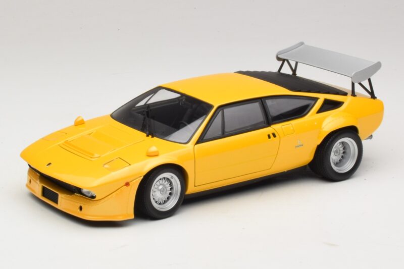 Lamborghini Urraco Rally Pearl Yellow Kyosho 1:18 08445GY Metalas