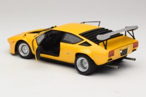 Lamborghini Urraco Rally Pearl Yellow Kyosho 1:18 08445GY Metalas - nuotrauka 5 iš 8