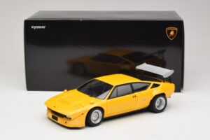 Lamborghini Urraco Rally Pearl Yellow Kyosho 1:18 08445GY Metalas - nuotrauka 8 iš 8