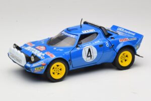 Lancia Stratos HF #4 B. Darniche / A. Mahe Rally Monte Carlo 1979 Solido 1:18 9019 Metalas