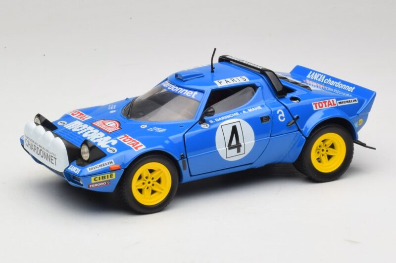 Lancia Stratos HF #4 B. Darniche / A. Mahe Rally Monte Carlo 1979 Solido 1:18 9019 Metalas